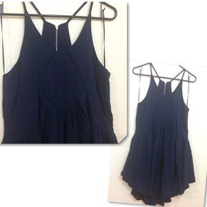 Romeo & Juliet Flowy Tunic Mini Dress Racerback